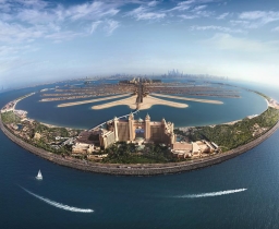 Z hotelu je videt panorama Dubaje