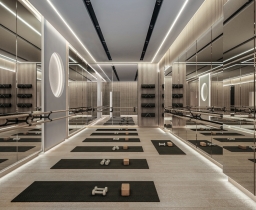 Fitness centrum - yoga studio